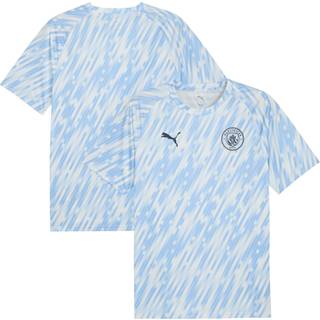 PUMA Manchester City Pre-match Jersey Men, Sport, Silver Sky, L