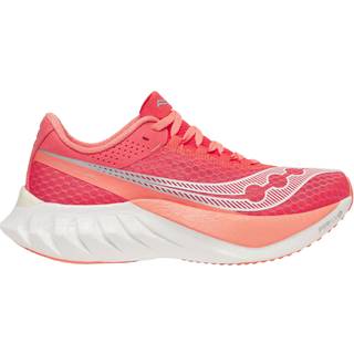 Saucony Endorphin Pro 4 Competition Running Shoe Women - Coral, Size 6 - coral