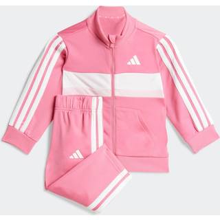adidas adidas Pink Essentials Tiberio 3-Stripes Tracksuit Infant Kids