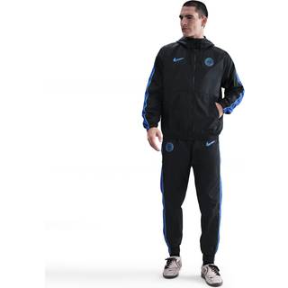 Vævet Inter Milan Sport Essentials Nike Football-tracksuit med hætte til mænd - sort