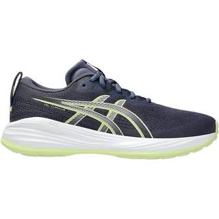 ASICS Gel-Cumulus 27 GS Neutral Running Shoe Kids - Blue Grey, Yellow, Size 3 - blue_grey
