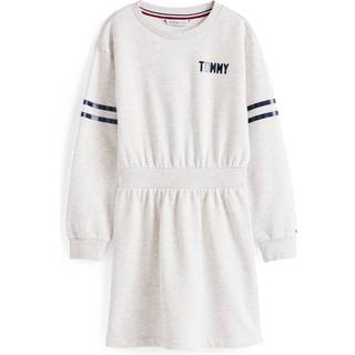 Back Logo Appliqué Sweatshirt Dress