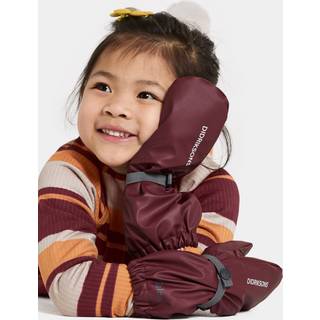 Didriksons Kids' Pileglove 8 Anemon Red, 2-4 Years