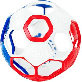 Oball fodbold (rød/hvid/blå) - 1 stk.