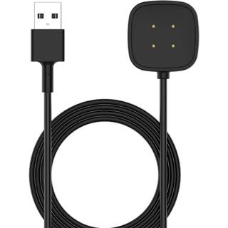 Fitbit Versa 3 & Sense USB-opladerkabel- Sort