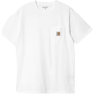 Carhartt WIP S/S Pocket T-Shirt - White - L