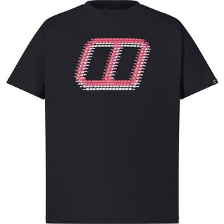 Men's Glitched Blocks Tee - Black