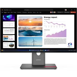 Lenovo ThinkVision P24Q-40 LED display 60,5 cm (23.8") 2560 x 1440 pixel Quad HD LCD Sort