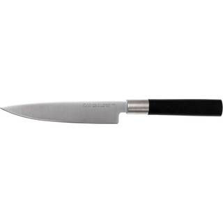 KAI Wasabi black Allzweckmesser 15 cm - Edelstahlklinge - Griff Kunststoff - Schwarz,Silber