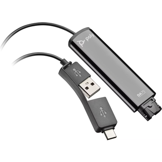 HP Poly DA75 USB to QD Black Adapter TAA Interface adapter