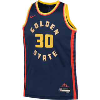 Trøje Nike NBA Golden State Warriors Curry Stephen Jersey Kids ez2b7bu8p24-nbo-warsc-ez2b7bu8p24-nbo-warsc Størrelse S (128-137 cm)