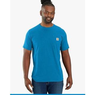 Carhartt Force Pocket S/S T-Shirt T-shirt Herrer størrelse L farve blå