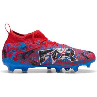 PUMA FUTURE 8 MATCH PLAYMAKERS FG/AG Football Boots Youth, Shoes, Red/Black/Ultra Blue, 37