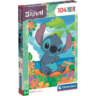 Clementoni Disney Stitch puslespil 104 brikker