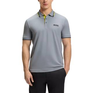 BOSS Paddy Pro Polo T Shirt Grey