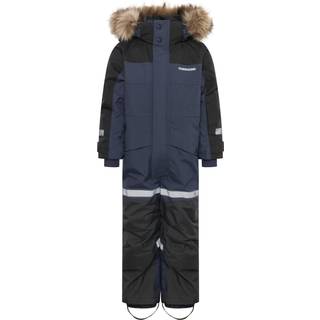 Didriksons Kids' Bjärven Coverall 4 Navy, 90