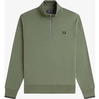 Fred Perry Herren Troyer grün unifarben