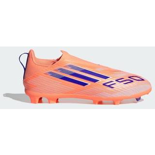 adidas F50 League Laceless FG Junior, Orange - 35.5
