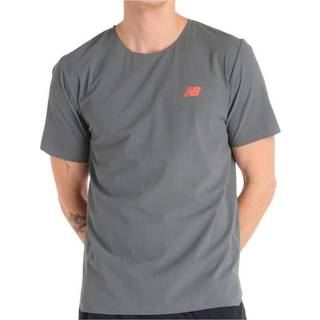 New Balance Race Day Ultra Light T-Shirt Løbeshirt Herrer størrelse S farve grå