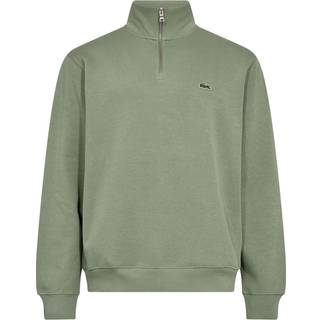 Lacoste Quarter Zip Knit Sweatshirt Green