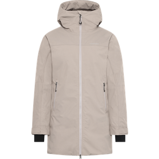 Didriksons Women's Marget Parka Ash Brown, 44