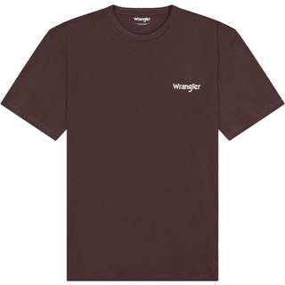 Wrangler Wrangler Mahogany Vintage Backprint T-Shirt