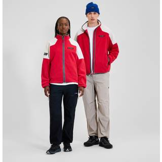 Unisex 1997 Fleece Jacket - Red/Natural