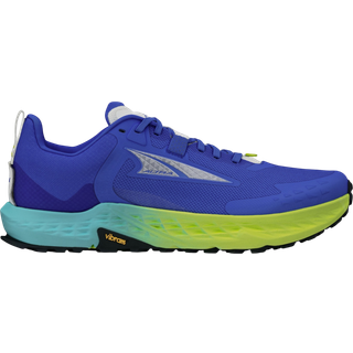Altra Timp 5 Trail Running Shoe Men - Blue, Lime, Size 12 - blue