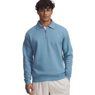 Under Armour Icon Fleece Men's Collar Zip Top Blue Smoke / Blue Smoke S