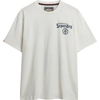 Superdry Tokyo Narrative T Shirt Bone White
