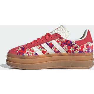 Gazelle bold X Liberty London-sko til børn - Red / Off White / Semi Lucid Red - 35 1/2