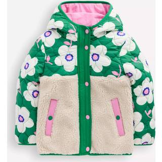 Boden Boden Green Janie Borg Mix Jacket