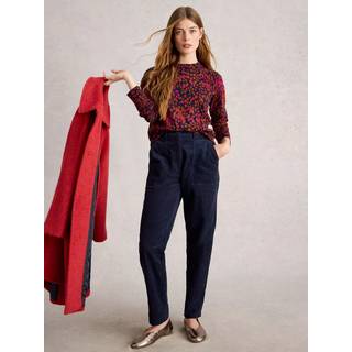 White Stuff White Stuff Dark Pink Katie Abstract Jumper