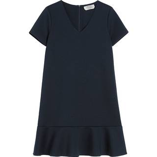 'S Max Mara Veloce jersey minidress - blue - XS