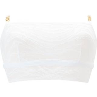 KBX KBX White Charlotte Brushed Soft Non Pad Bra