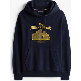 Logo Embroidery Relaxed Drawstring Hoody