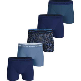 Björn Borg Cotton Stretch Boxers 5-pack Blå, L