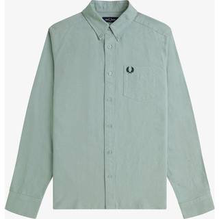 Fred Perry Herren Hemd grün - grün