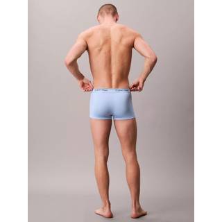3 Pack Low Rise Trunks - Microfibre Stretch - Multi - XS