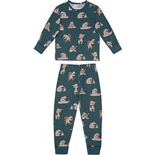 Chelsea Peers Chelsea Peers Kids Wilderness Bjørne Tryk Lang Pyjamas Sæt