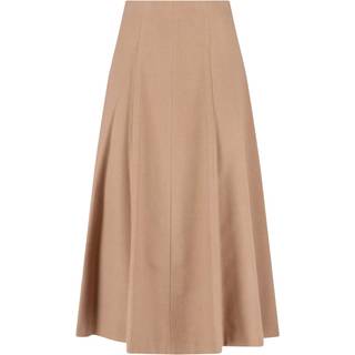 Max Mara Geneve camel hair midi skirt - beige - S-M