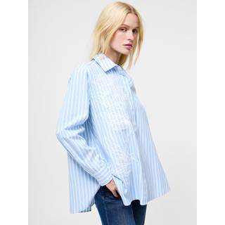 French Connection French Connection Cambria Cott Broderet Skjorte - xlarge