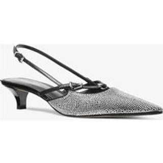 MK Selina Embellished Slingback Pump - Black - Michael Kors - EU 41