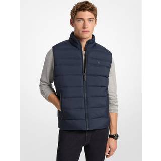 MK Glendale Quilted Nylon Vest - Blue - Michael Kors - XL