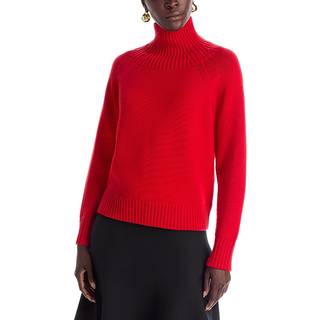 MK Wool Polo neck Jumper - Red - Michael Kors - L