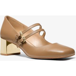 MK Matilda Leather Mary Jane Pump - Natural - Michael Kors - EU 36