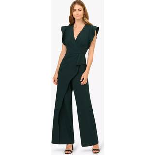 Adrianna Papell Adrianna Papell Crepe Overlay Buksedragt