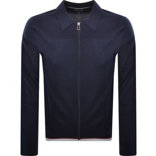 Paul Smith Full Zip Knit Cardigan Navy
