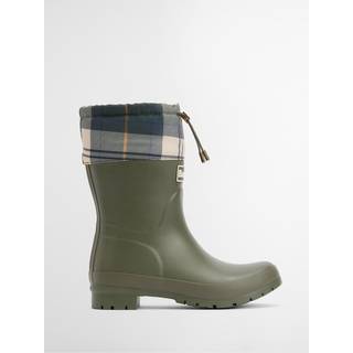 Mowbray Mid Welly Gummistøvler, Olive/Ancient Tartan, 38