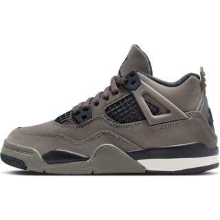 Jordan 4 Retro "Cave Stone and Black"-sko til mindre børn - grå - 31.5
